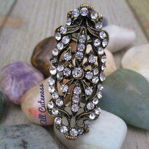 🎀 Adjustable Statement Ring